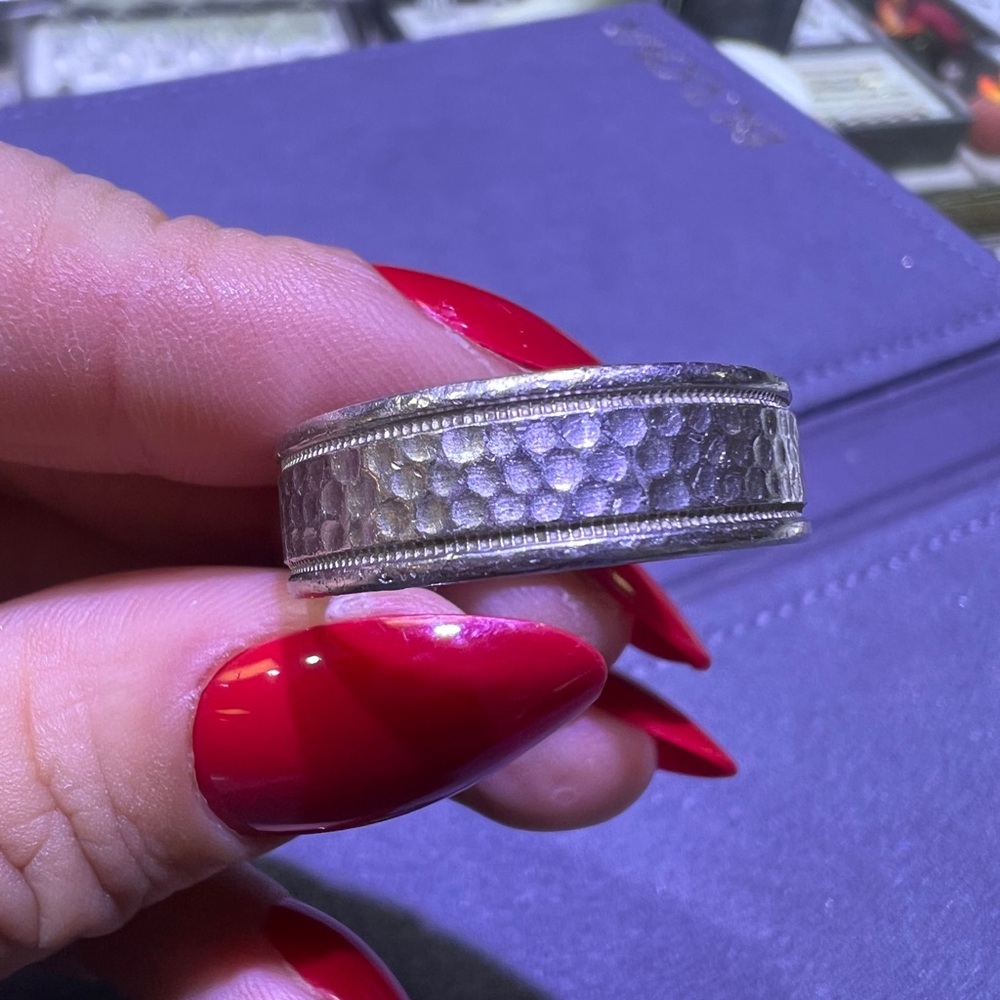 Platinum Ring (17 g) size 10